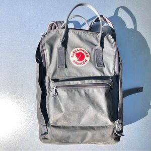 Fjallraven Kånken Swedish Backpack 13.5”x11” Used Stained